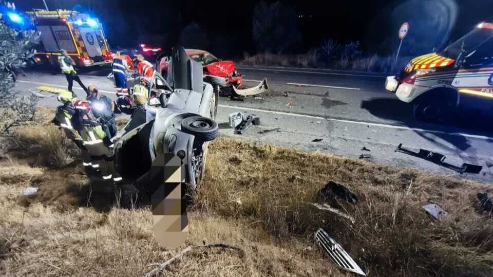 Imágenes: Otro grave accidente en Ayamonte deja dos heridos, uno de ellos de gravedad