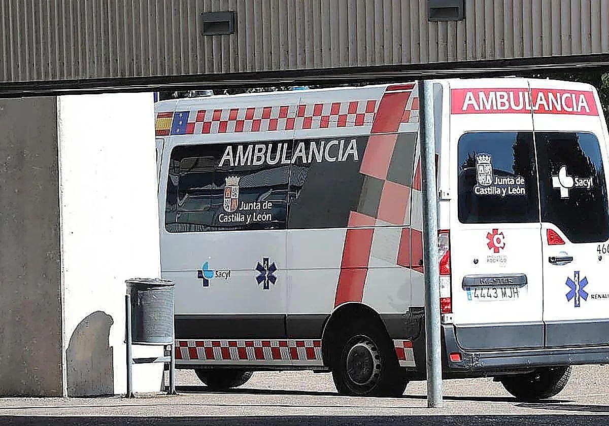 Un herido tras chocar un coche contra una excavadora en una carretera nacional de Burgos