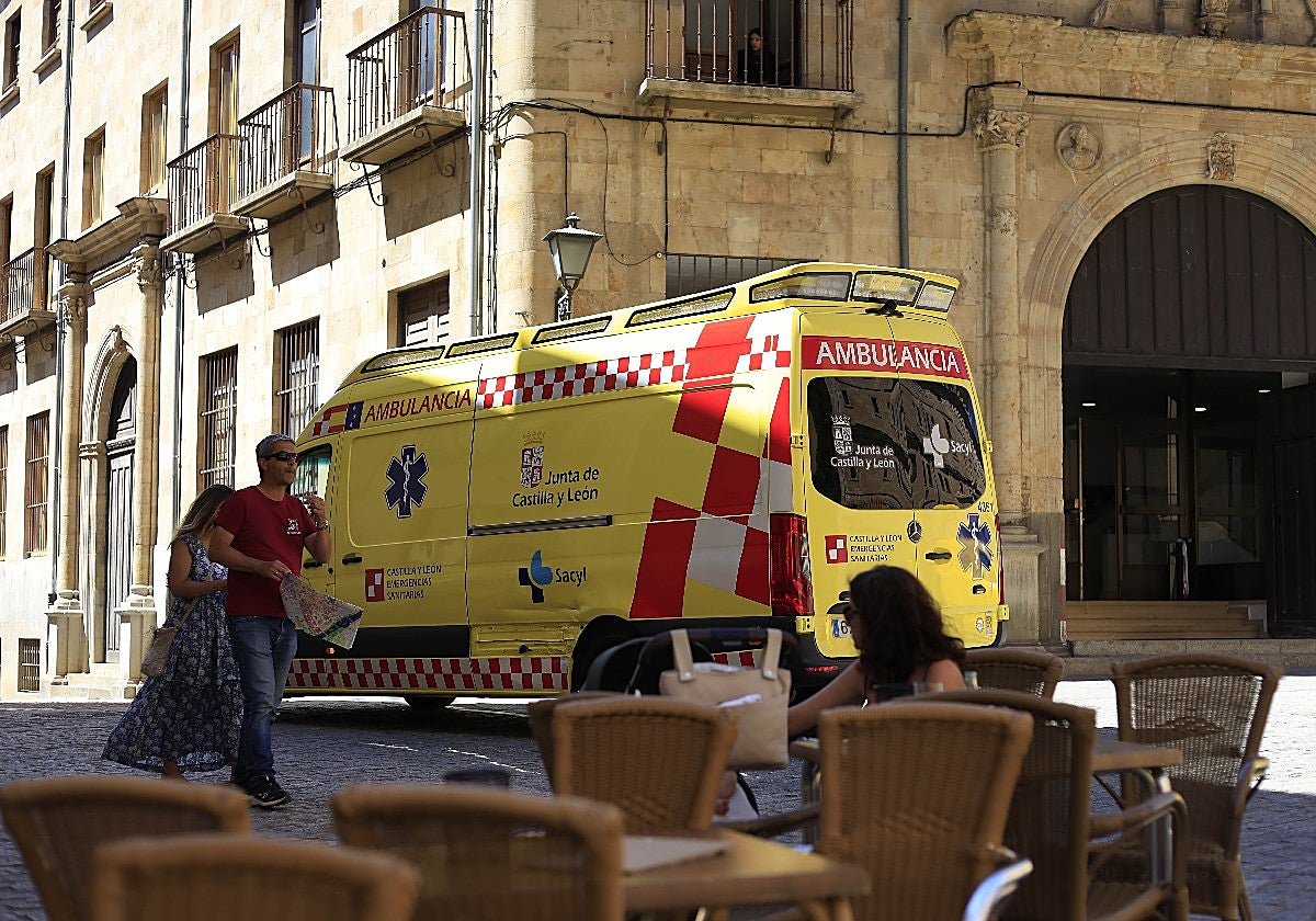 Accidente en Salamanca: turismo colisiona contra ciclista en Santa Marta de Tormes