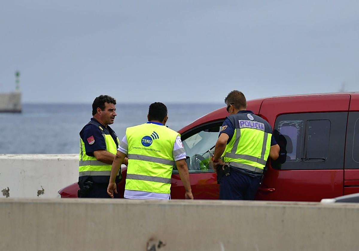 Accidente en la Avenida Marítima de Las Palmas deja un herido leve tras colisión de cinco vehículos