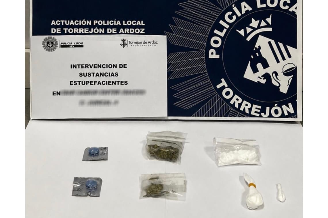 Intervención policial en un local de Torrejón por quejas vecinales