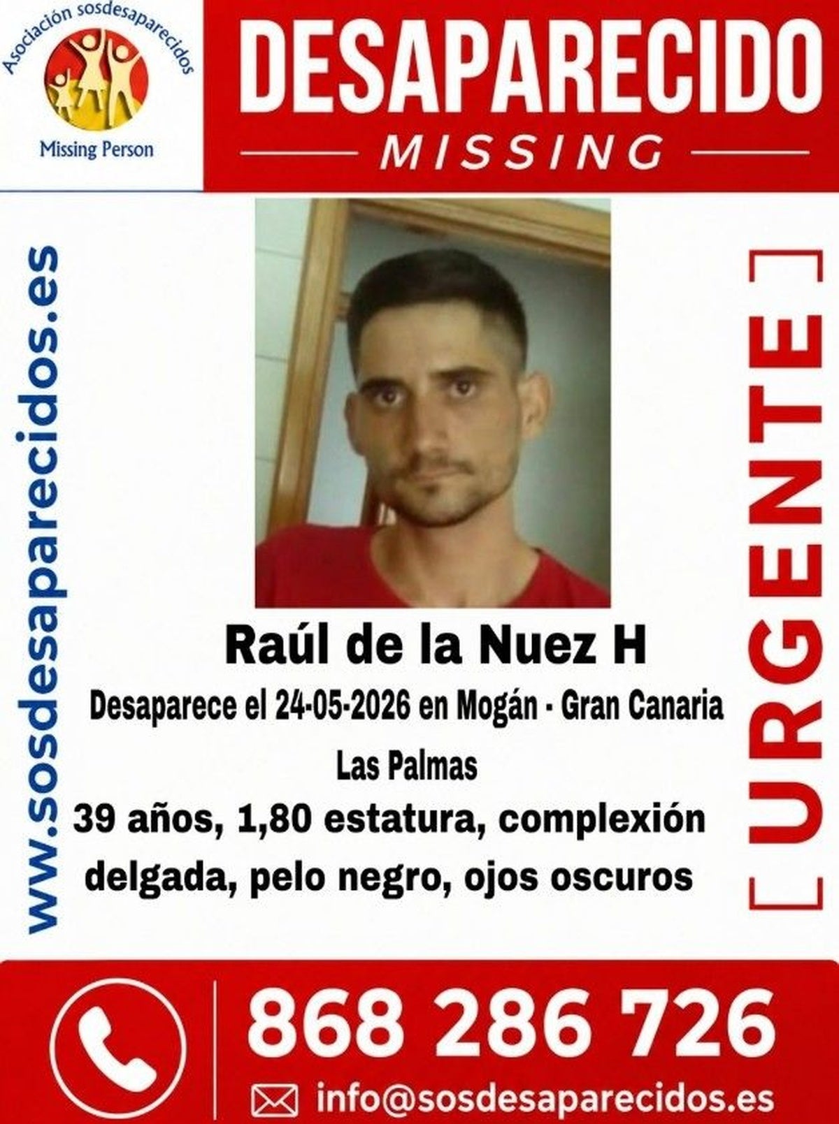 Buscan a Raúl de la Nuez, desaparecido en Gran Canaria