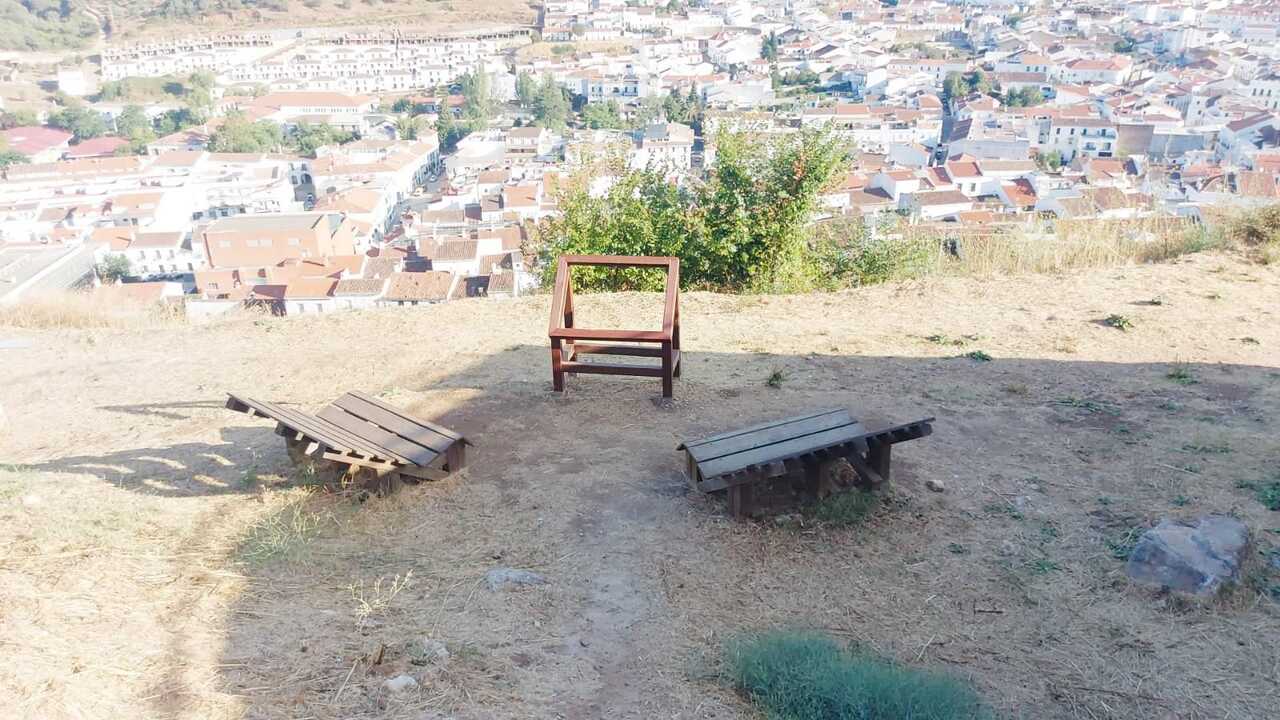 Así dejaron el panel en Aracena
