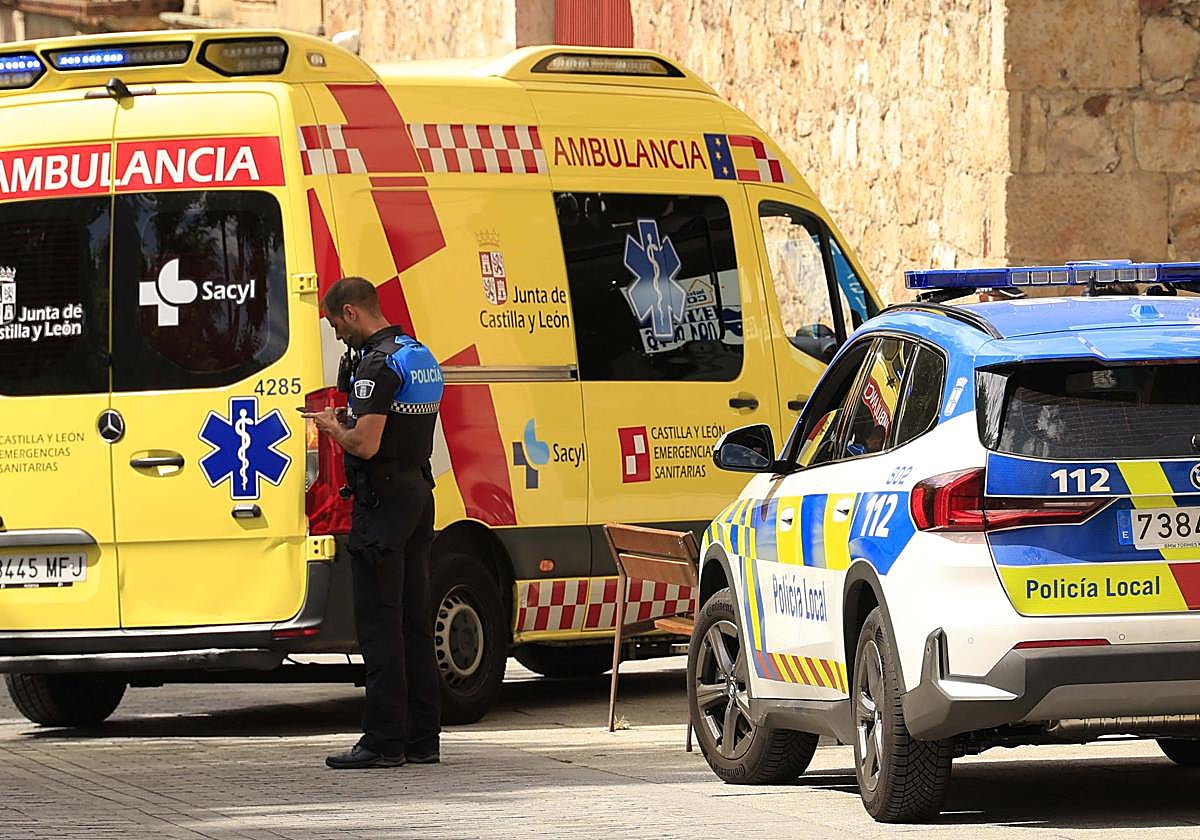 Atropello a una mujer de 70 años en Salamanca: servicios de emergencia en el lugar