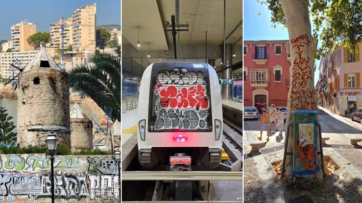 Grafiteros estación palma