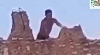 Detenido el responsable de los daños en la muralla medieval de Niebla, monumento histórico declarado BIC.