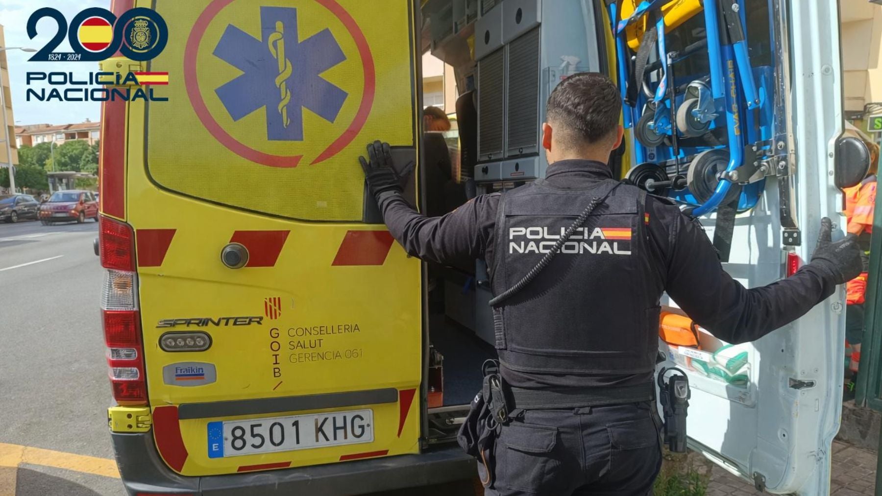 amenazas médico médica hospital Son Espases Palma papel