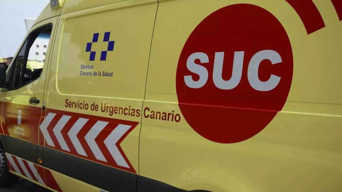 Ambulancia del SUC.