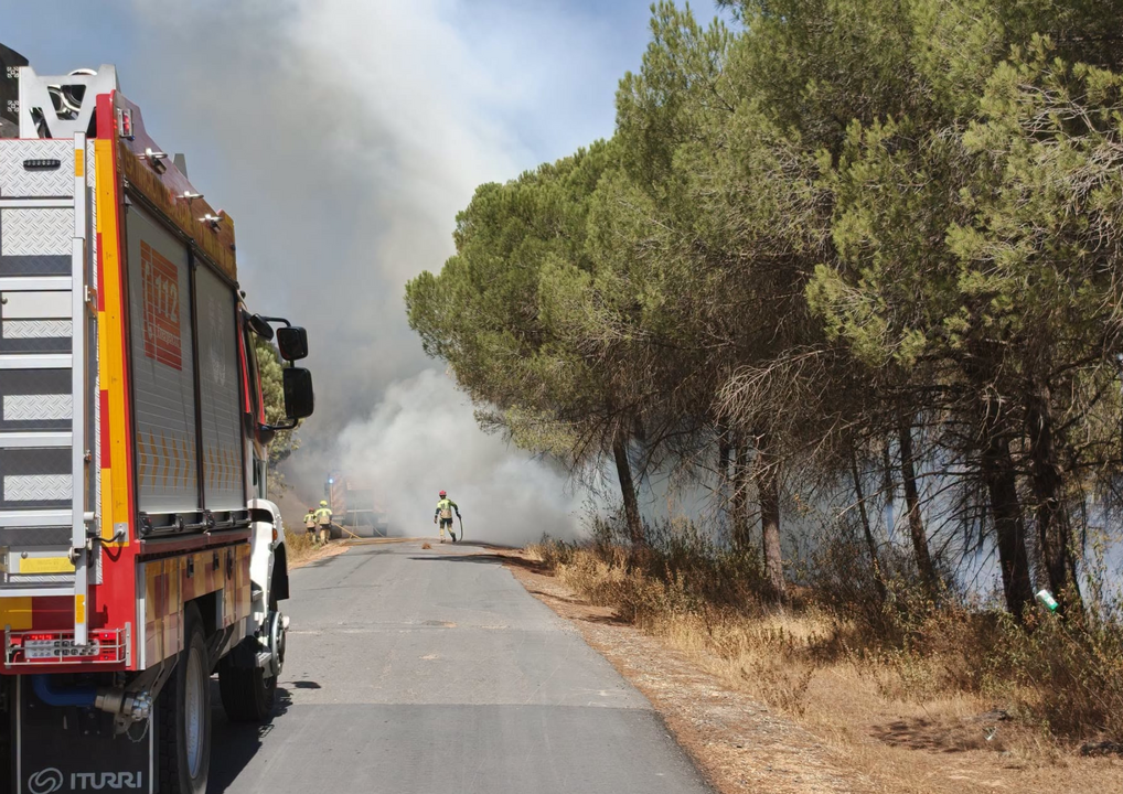 Fin a uno de los incendios de la provincia: Infoca da por extinguido el declarado en Villablanca