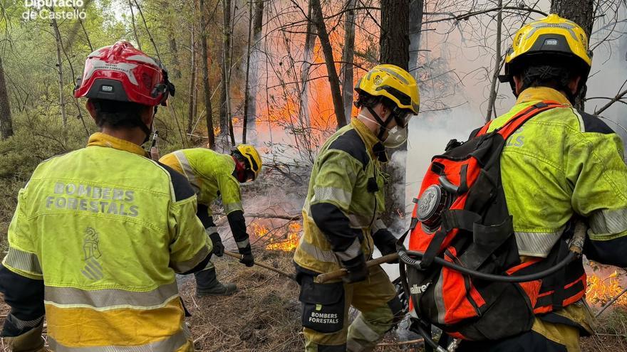 Estabilizado el incendio forestal de Segorbe tras quemar 630 hectáreas