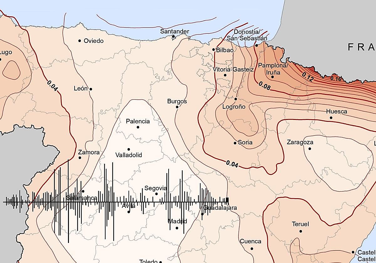 Del gran terremoto de Villarcayo al último de agosto: los 109 seísmos de Burgos en un siglo, pueblo a pueblo