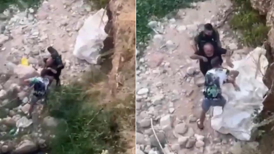 Rescatan a un hombre de 67 años tras pasar más de dos días atrapado en el cauce de un arroyo en Jaén