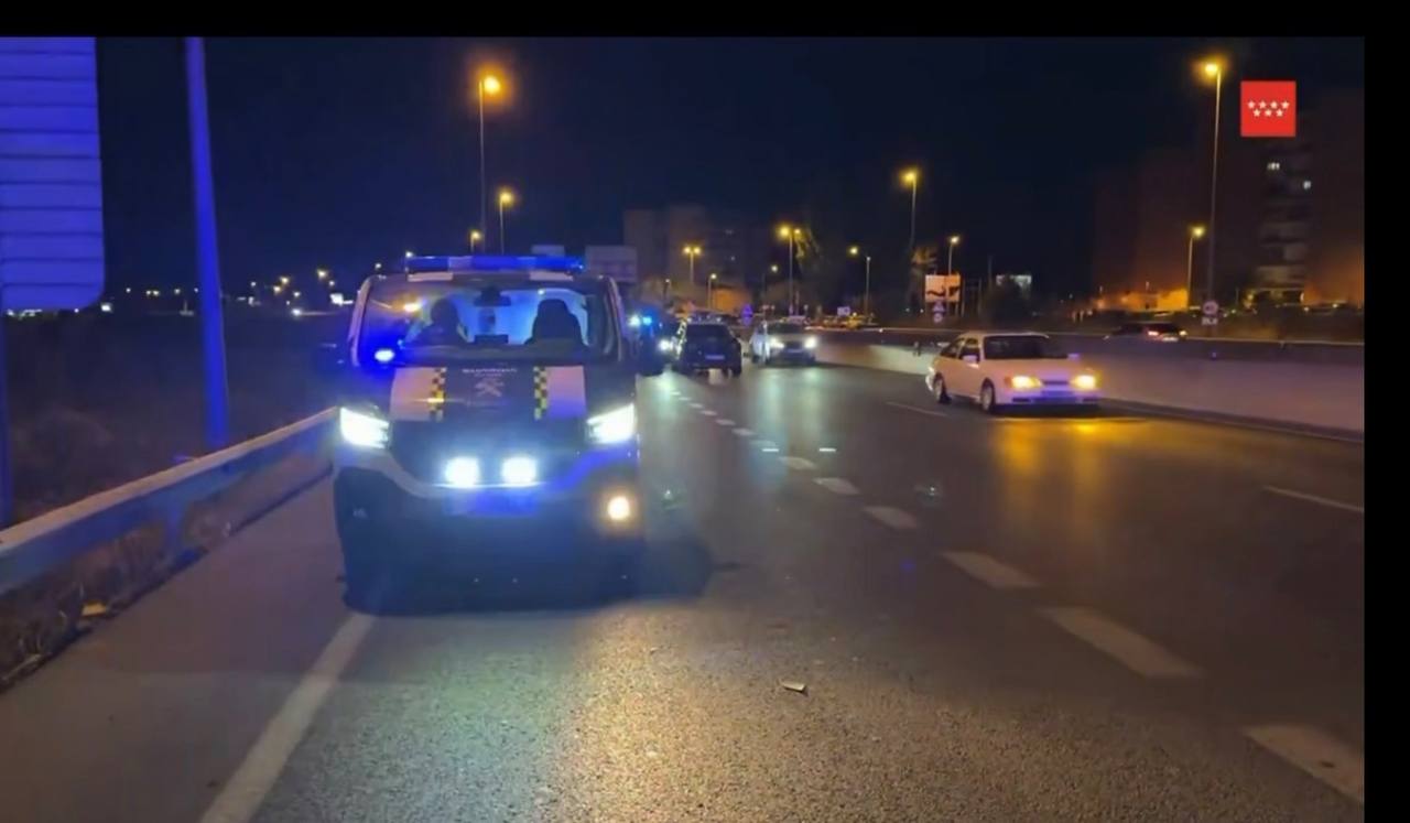 Muere un hombre atropellado en la M-506 en Fuenlabrada