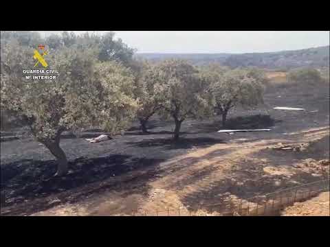 Tres investigados por imprudencia grave tras el incendio de El Cerro