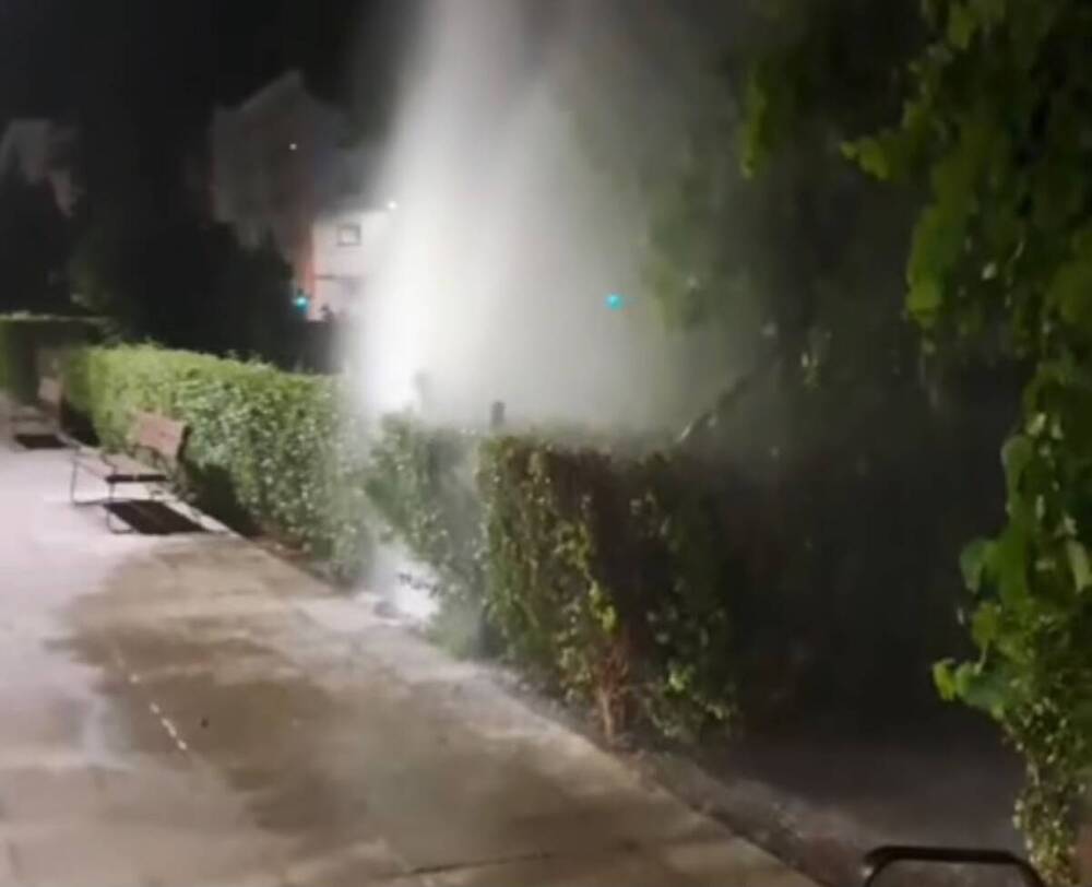 Detectan y solucionan una fuga de agua en Juan Martino