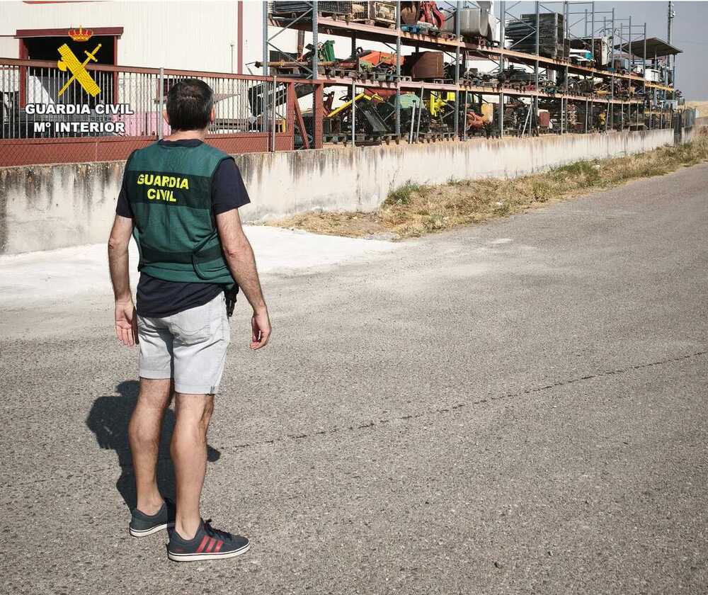 La Guardia Civil esclarece un robo en una empresa de Valseca