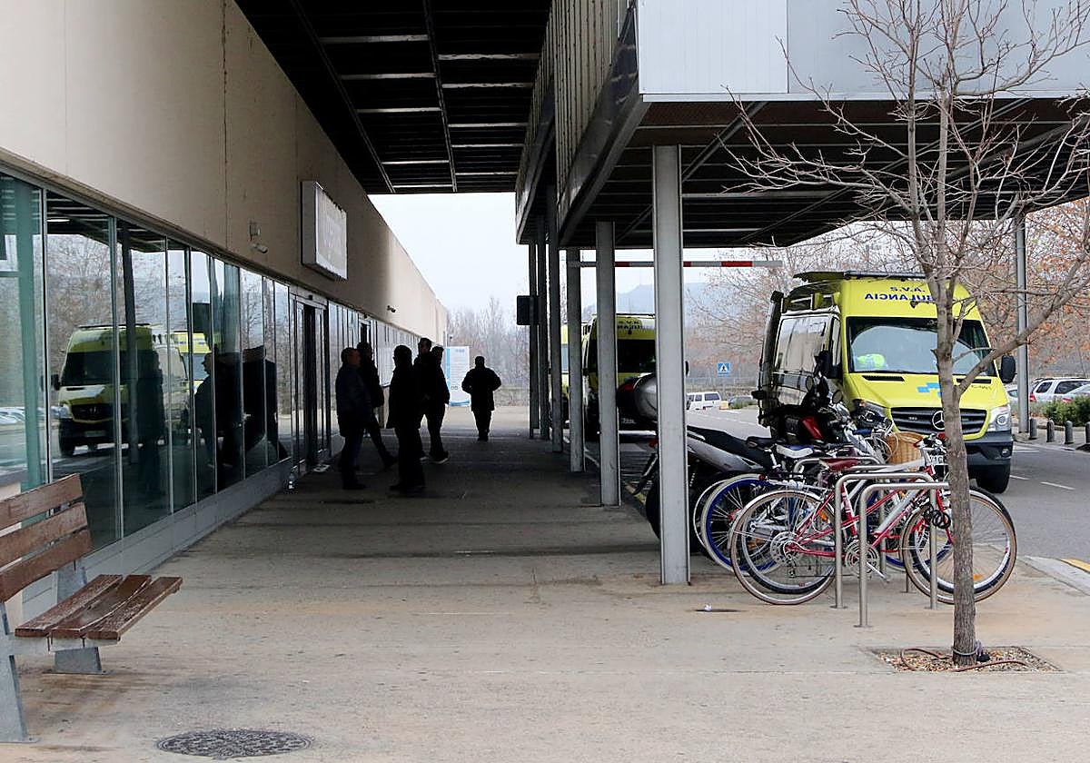 Heridas dos personas en sendos accidentes de moto en Logroño y Arnedo