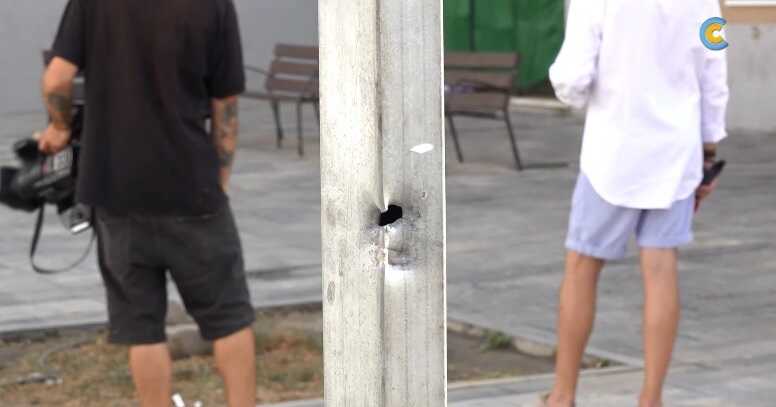 Encuentran calcinados la moto y el fusil de asalto empleados para el tiroteo de Isla Cristina