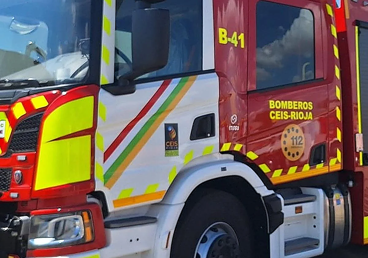 El desplome de una casa abandonada en Bergasa moviliza a los Bomberos del CEIS
