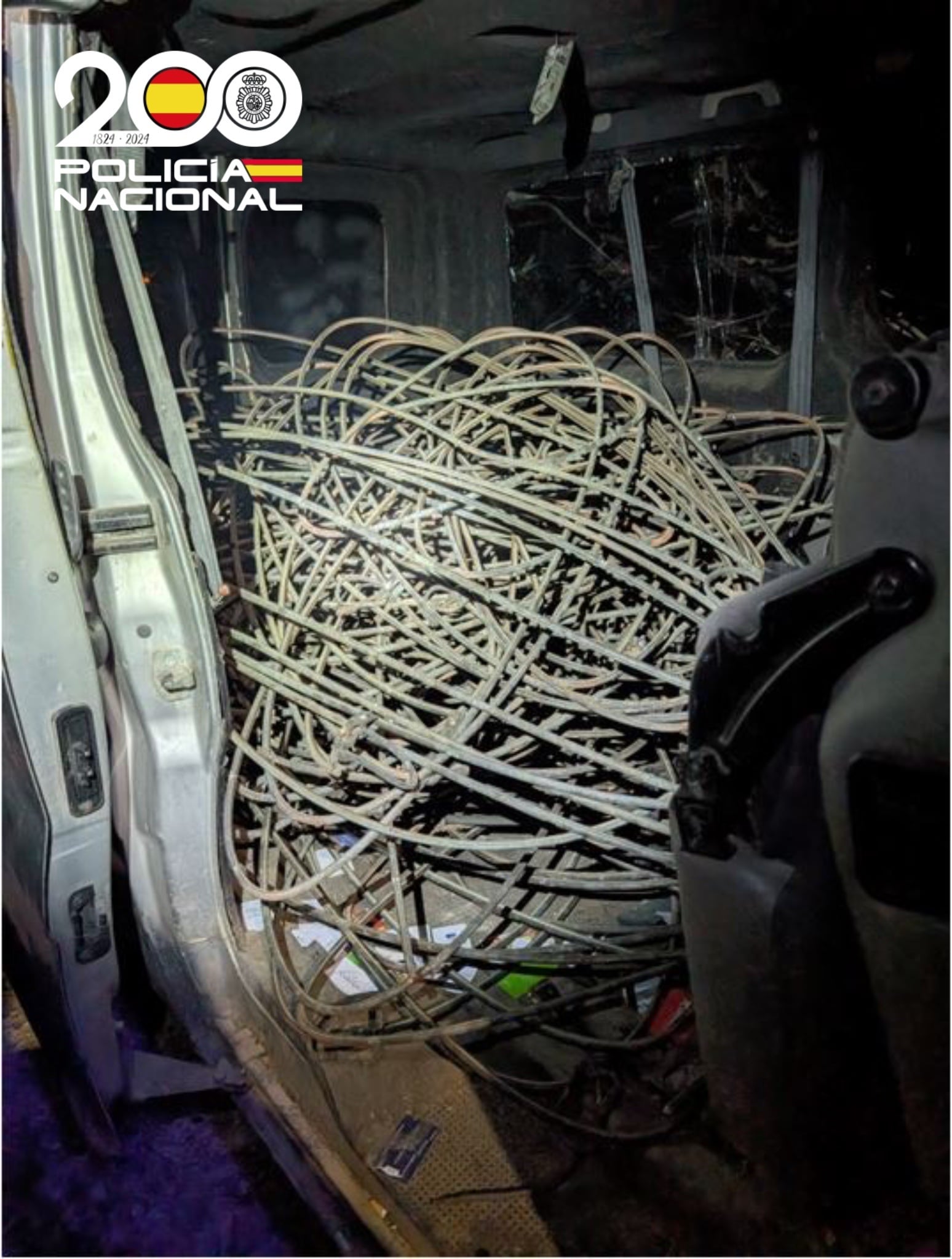 Robo de cable de cobre en Guadalajara