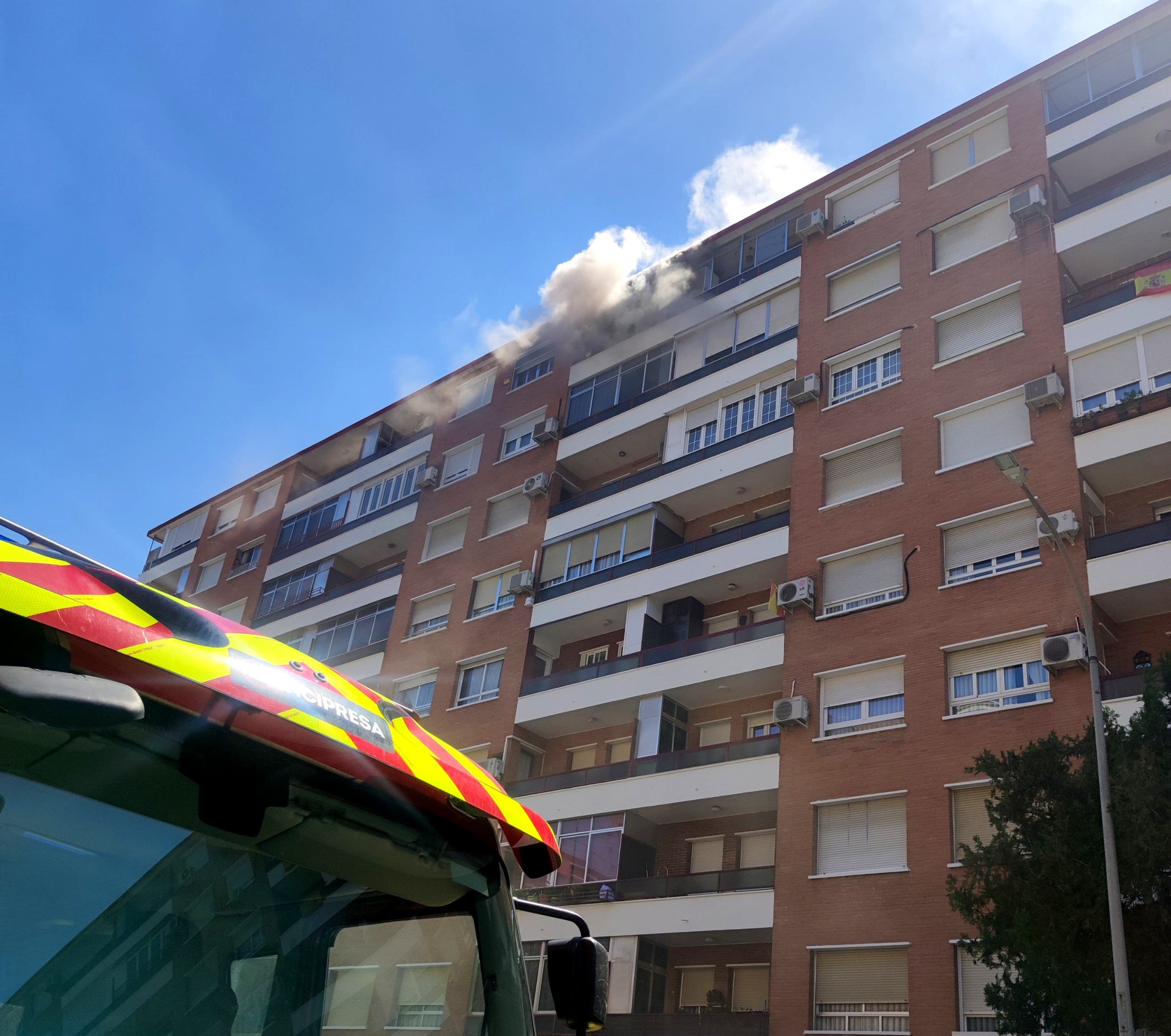 Muere una mujer en el incendio de una vivienda de Alcorcón