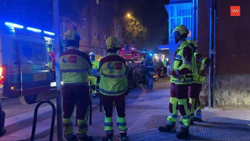 Tragedia en Madrid: Explosión e incendio en bloque de viviendas en Moratalaz deja un hombre de 61 años fallecido
