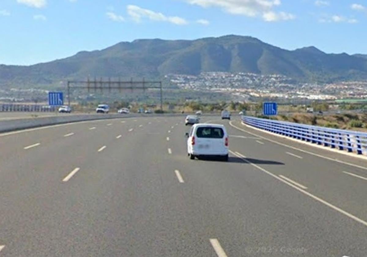 Muere un peatón atropellado en la A-7 a su paso por Málaga