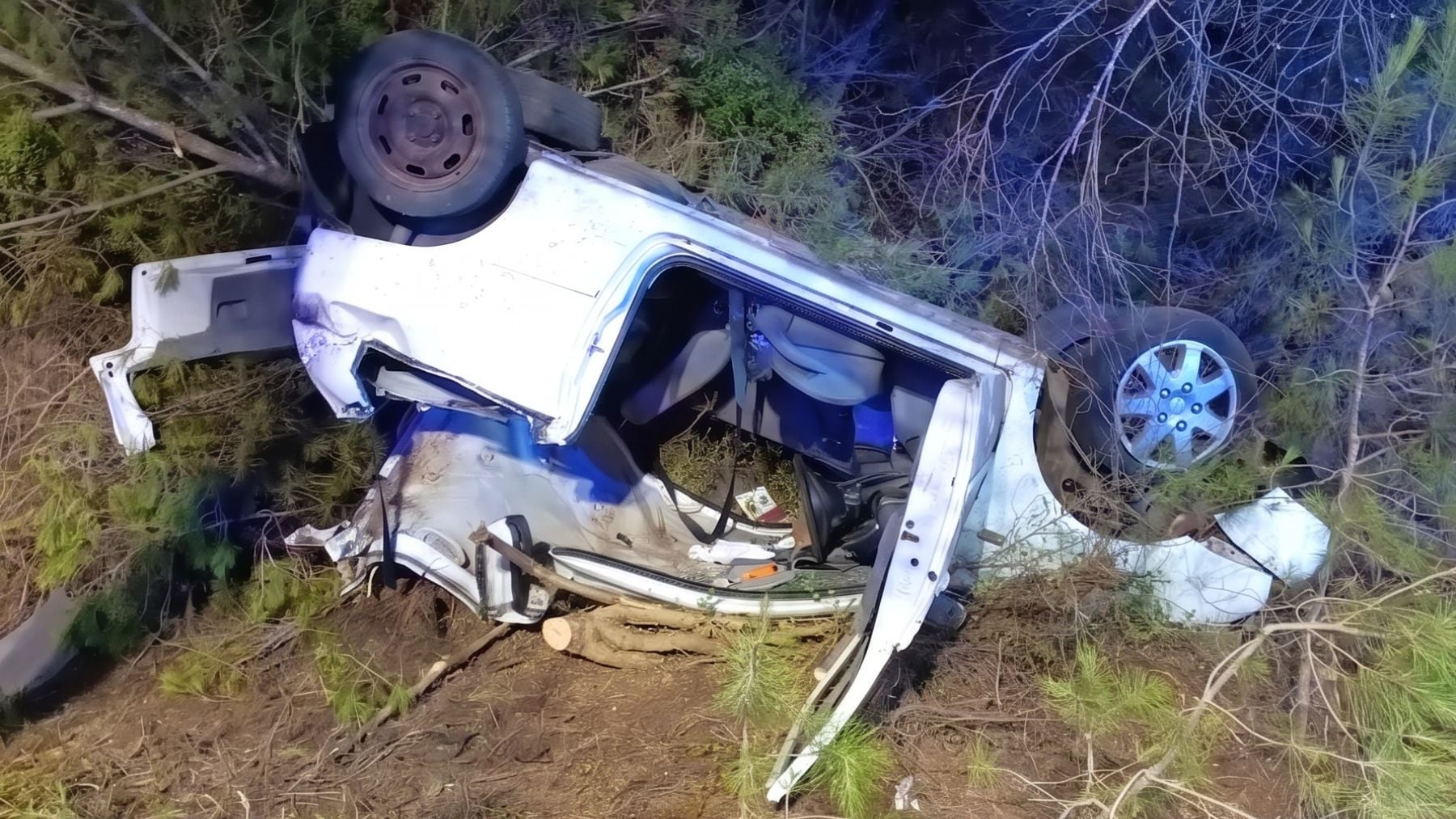 Accidente coche Manacor