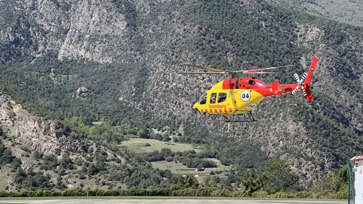 Muere un ciclista de 59 años tras sufrir una caída en la C-147 en Isil