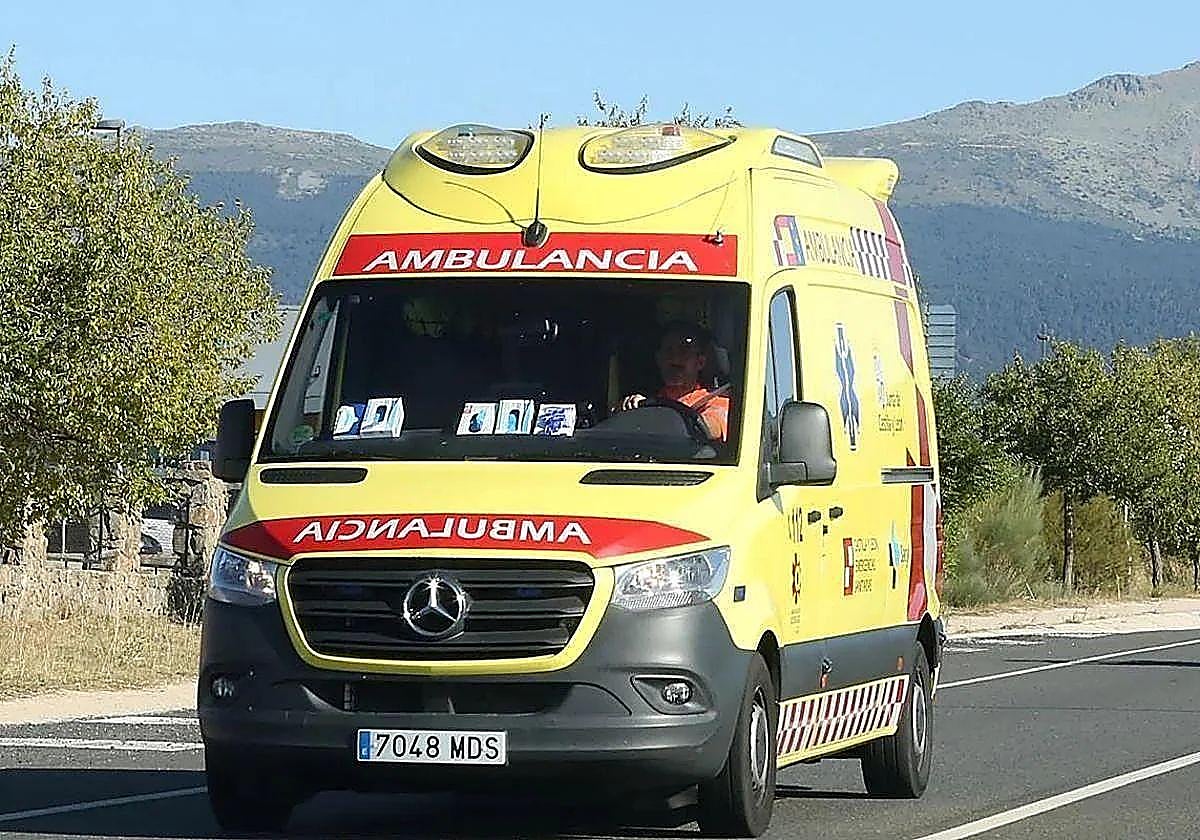 Herido un hombre tras el choque entre una bicicleta y un coche en Burgos