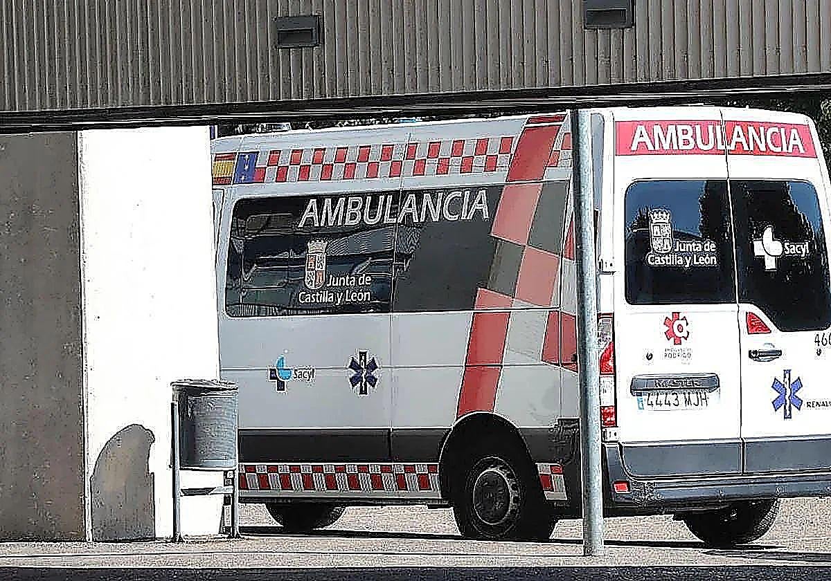 Un hombre de 70 años, herido tras caerse de la moto en Burgos