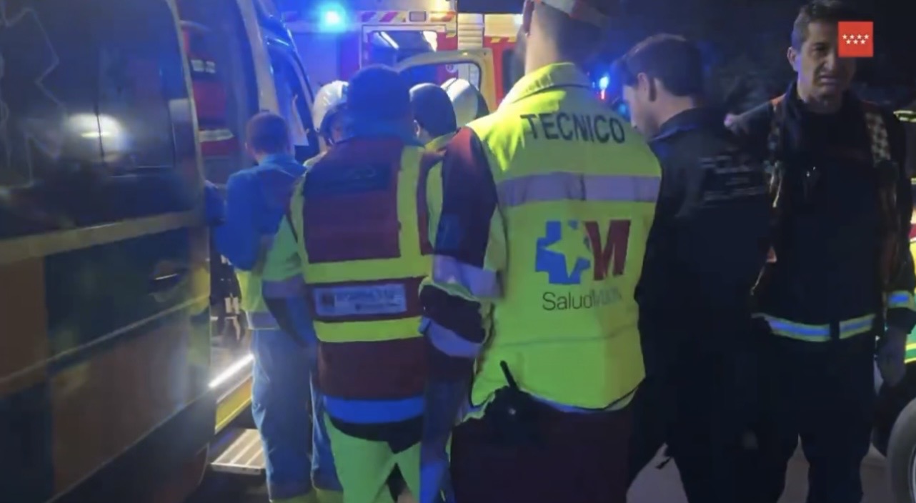 Dos jóvenes arrollados por cercanías en Galapagar