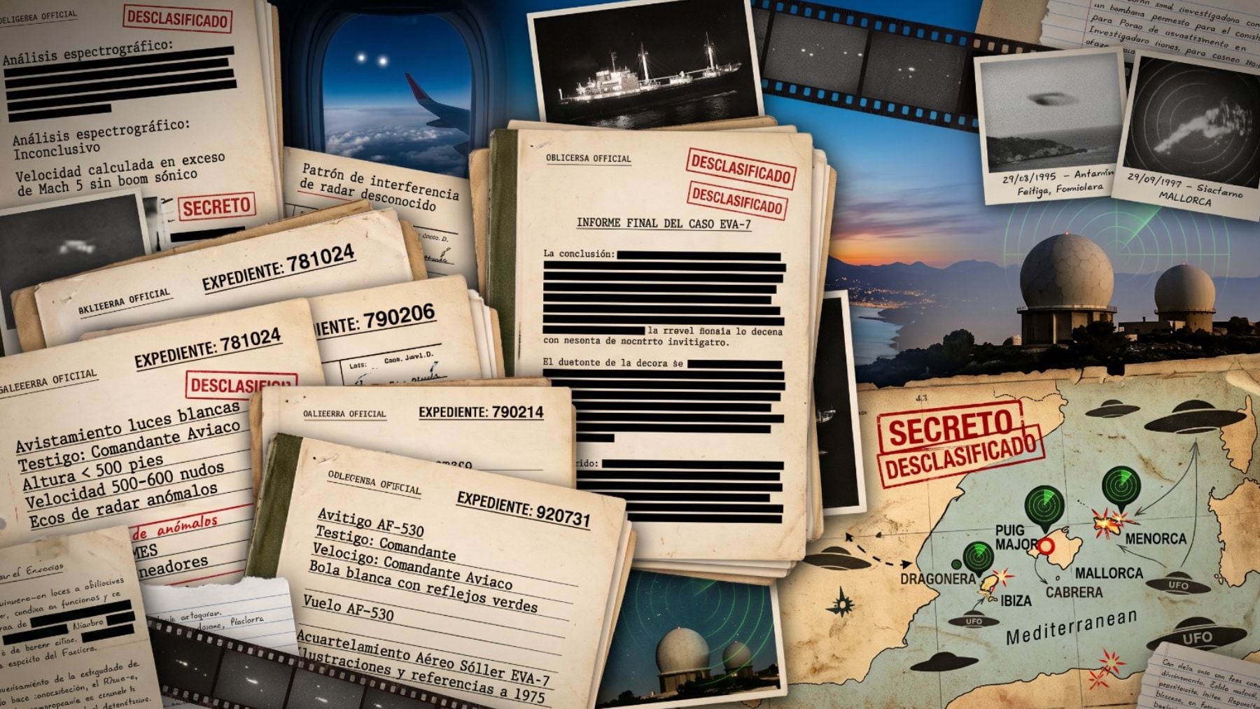 El misterio de los radares de Puig Major en Mallorca: el expediente OVNI de Defensa que investigó las historias sobre el EVA-7