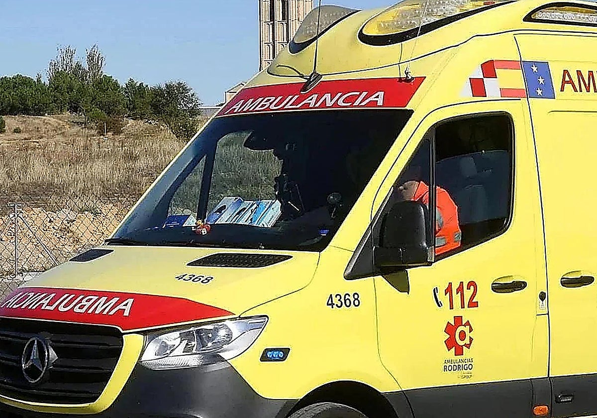 Una colisión por alcance deja a una mujer herida en la calle Cartuja de Miraflores de Burgos