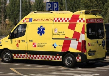 Un ciclista menor de edad, herido en un accidente en una rotonda en Salamanca