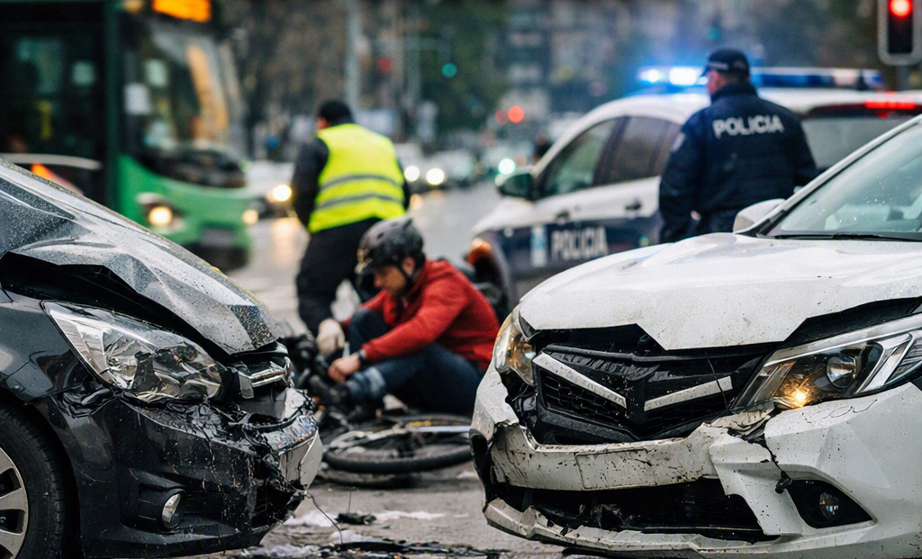 Disparados accidentes en Vitoria ¡Ciclistas graves! ¡ENCUESTA!