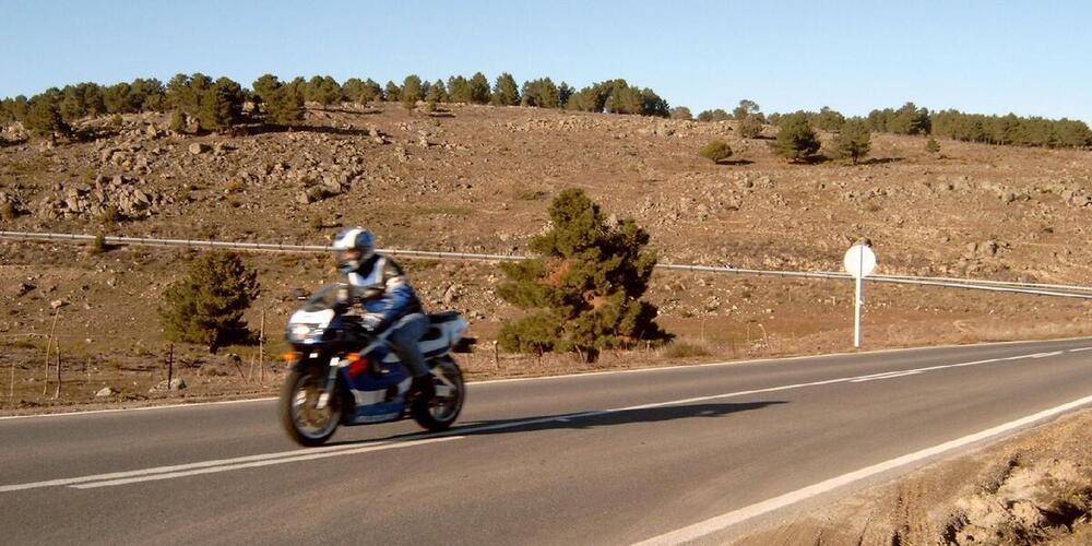 Nuevo accidente de moto en las carreteras abulenses