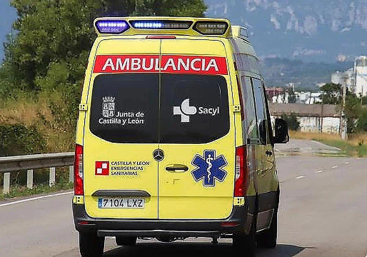 Ciclista resulta herido tras colisionar con un turismo en Burgos