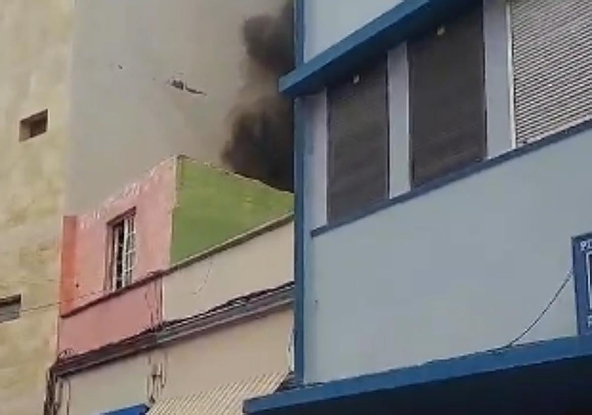 Conato de incendio en Las Palmas de Gran Canaria tras altercado entre drogodependientes