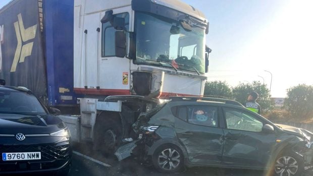 accidente camión autopista Inca heridos