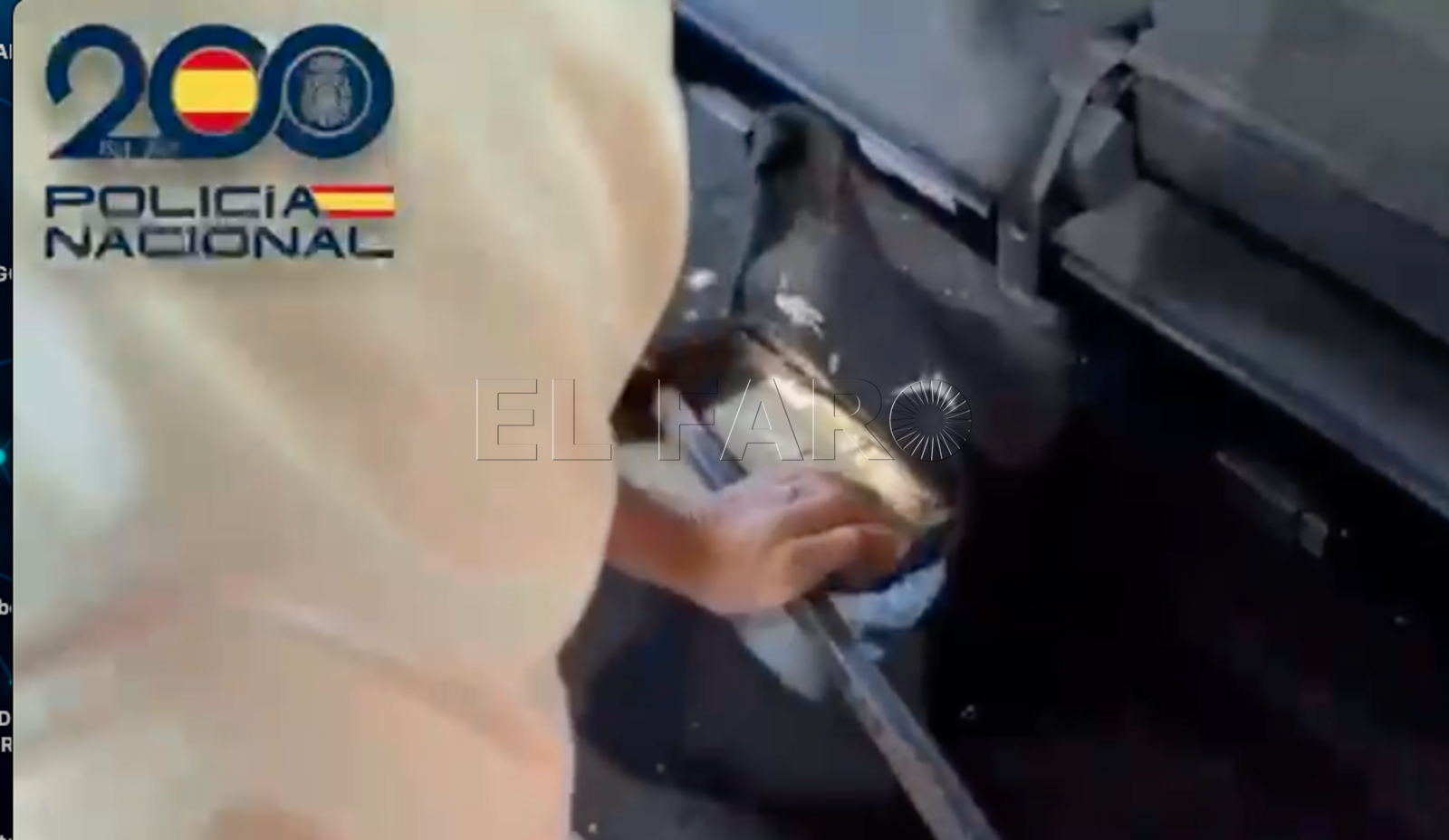 Desarticulada red de tráfico de hachís: un detenido y una mujer en libertad con cargos tras interceptar 92 kilos en Melilla