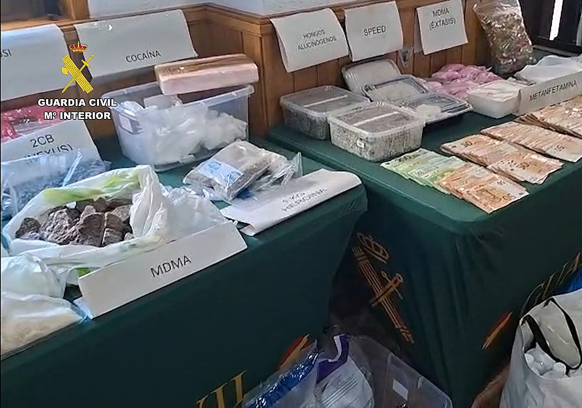 <p><strong>Desmantelada una red criminal en Valencia dedicada al tráfico internacional de drogas: cinco detenidos y 172 kg de estupefacientes incautados</strong></p>