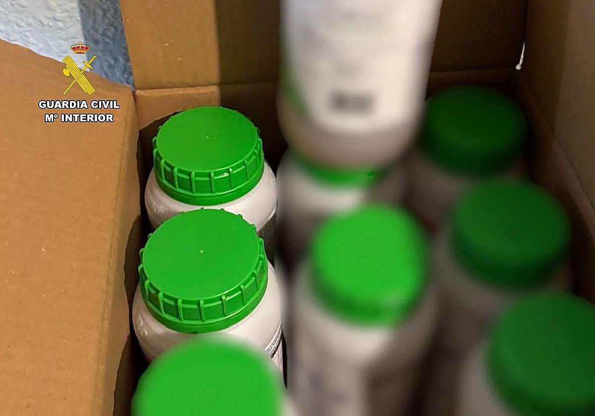Desmantelan en La Nucía una tienda online que vendía herbicida restringido por Europa