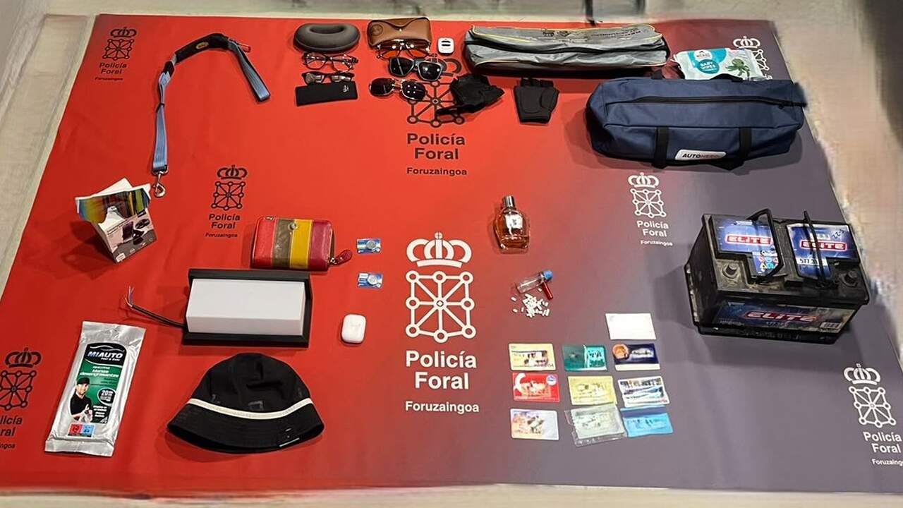 Detenido en Ablitas tras varios robos en coches: llevaba una gorra con una cuchilla oculta preparada para atacar