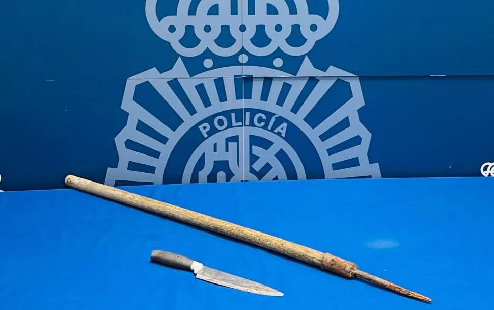 Detenido en Huesca un hombre con 33 detenciones previas por amenazas con arma blanca
