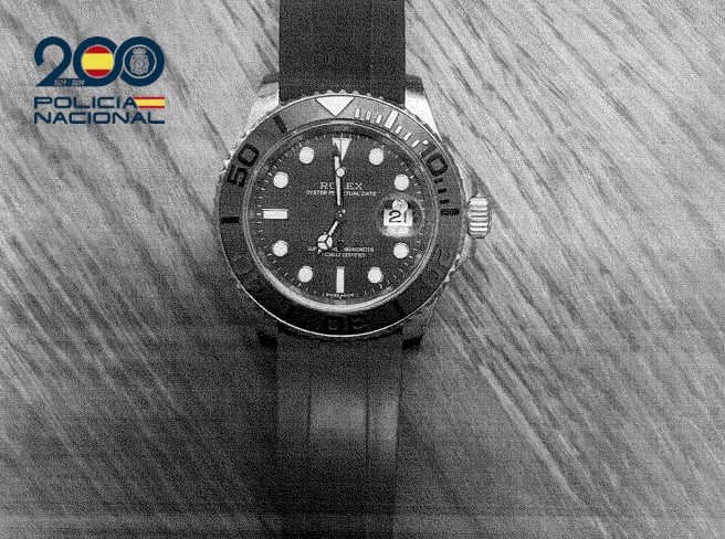 robo reloj turista Palma argelino