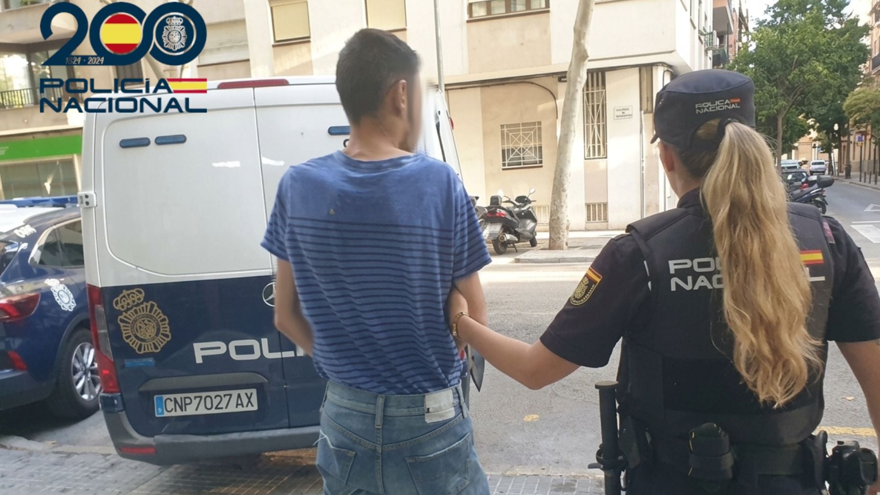 Detenido un antiguo empleado por siete robos en balnearios de primera línea de la Playa de Palma