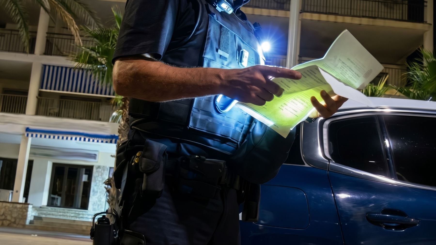 Detenido en Palma un ladrón que amenazó con tirarse de un puente con el botín robado