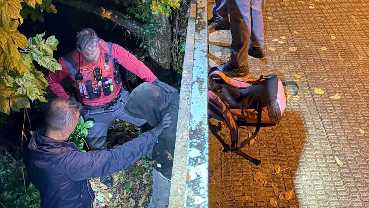El marroquí que acuchilló a otro en Pamplona huyó por el río: detenido tras tres horas de búsqueda de madrugada