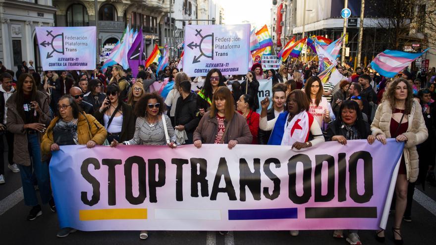 Detenidos cinco jóvenes por agredir y amenazar de muerte a una mujer transexual en Asturias